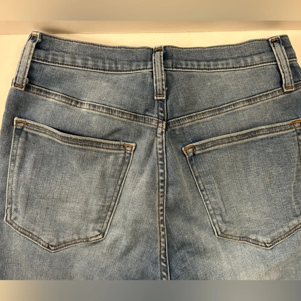 J CREW Women's High Rise Skinny Light Wash Jeans Size 27 - Picture 7 of 12